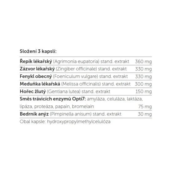 Trávení s enzymy (Digest Plus)