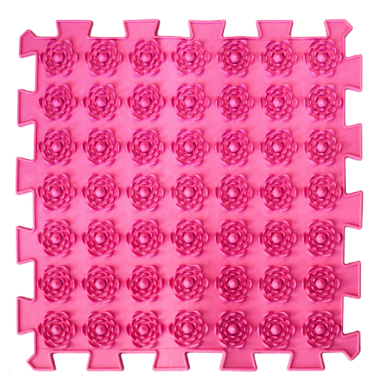 Masážní ortopedická podložka "Puzzle Mix" Lotus 1 modul - Počet prvků: 1