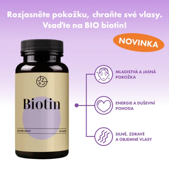 Biotin 60 kapslí