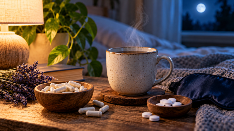 Hořčík nebo melatonin na spánek: jaký je rozdíl