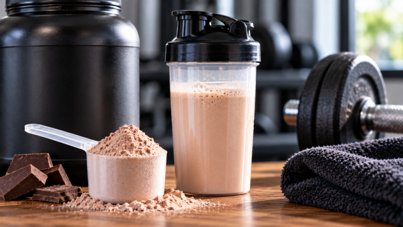 Proteinový prášek: kolik proteinu má mít jedna dávka
