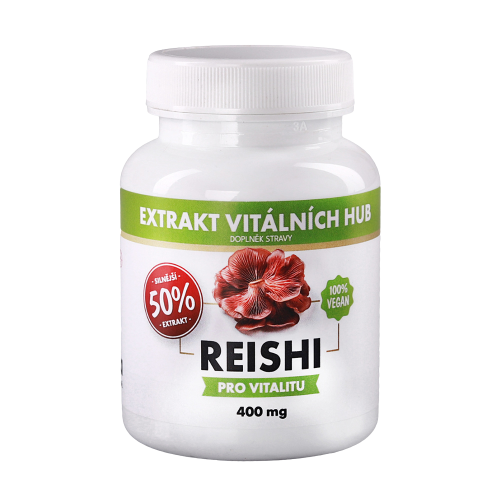 Reishi 50% - Počet kapslí - 360