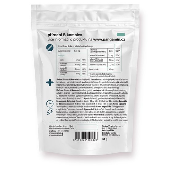 Pangamin® přírodní B komplex (sáček)