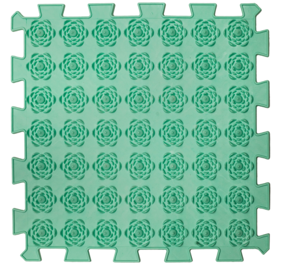 Masážní podložka Puzzle Mix Pastel 12 prvků - Počet prvků: 12