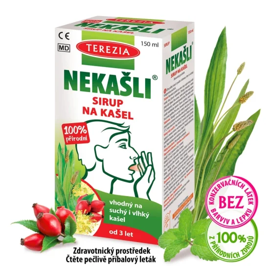 NEKAŠLI sirup na kašel 150 ml