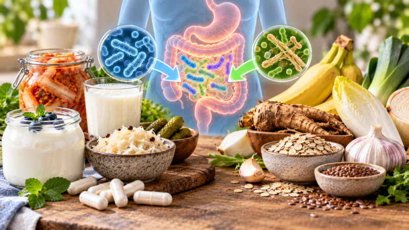 Probiotika a prebiotika: jaký je mezi nimi rozdíl