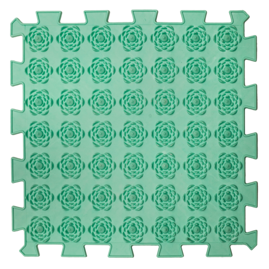 Masážní podložka Puzzle Mix Pastel 6 prvků