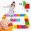 Masážní podložka Puzzle 16 prvků + 10 trojúhelníků - Počet prvků: 25