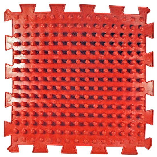 Masážní podložka Puzzle 10 prvků + 6 trojúhelníků - Počet prvků: 16