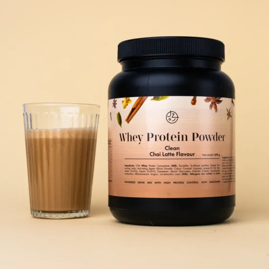 Syrovátkový protein s příchutí chai latte