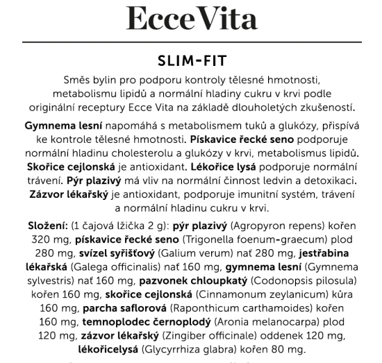 Bylinná směs Slimfit
