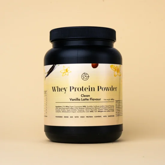 Syrovátkový protein s příchutí vanilkové latte