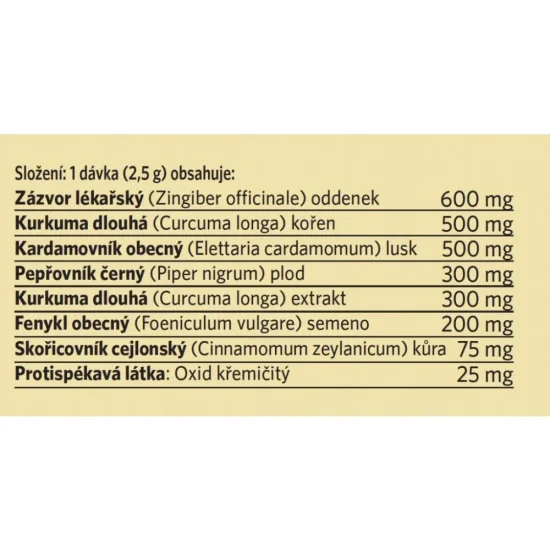 Kurkuma Latte Mix Gold 100 g