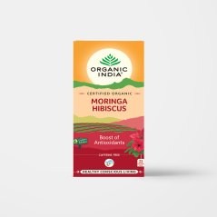 Moringa s ibiškem bylinný čaj BIO 25 sáčků