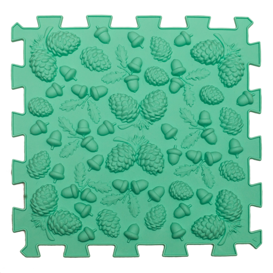 Masážní podložka Puzzle Mix Pastel 6 prvků