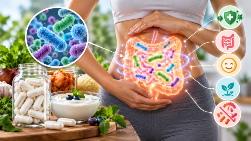 Probiotika: účinky a jak fungují