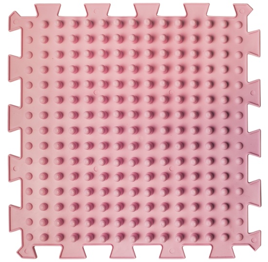 Masážní podložka Puzzle Mix Pastel 12 prvků - Počet prvků: 12