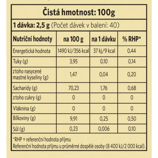 Kurkuma Latte Mix Gold 100 g