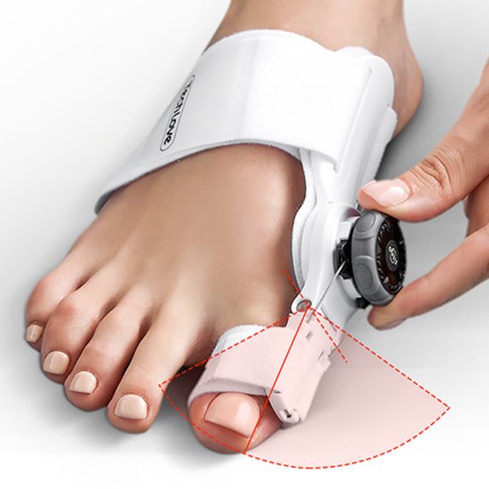 Ortéza na vbočený palec s kloubem Hallux Valgus