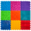 Masážní ortopedická podložka Puzzle Mix 9 modulů - Počet prvků: 9