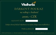 Dárkový poukaz 2000 Kč