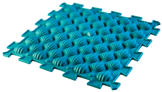 Masážní ortopedická podložka Puzzle Mix Mušle 1 prvek