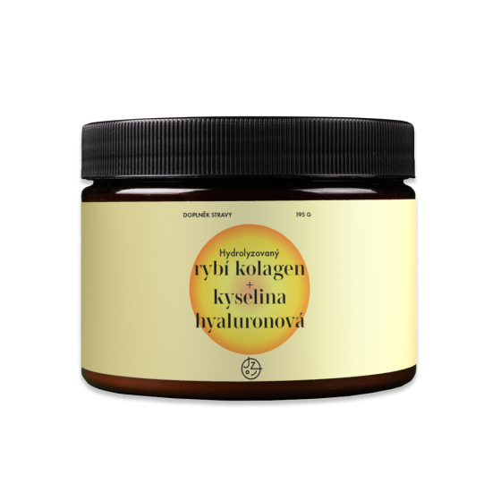 Hydrolyzovaný rybí kolagen+kyselina hyaluronová příchuť mango 195g