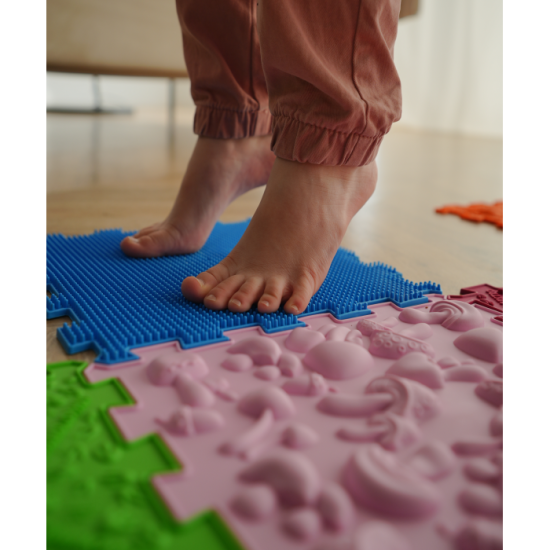 Masážní podložka Puzzle Dinosauři 10 prvků