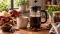 Houbová káva French press: návod na přípravu