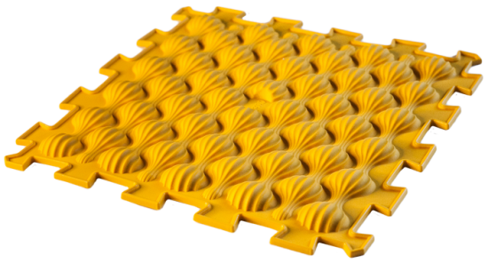 Masážní ortopedická podložka Puzzle Mix Mušle 1 prvek